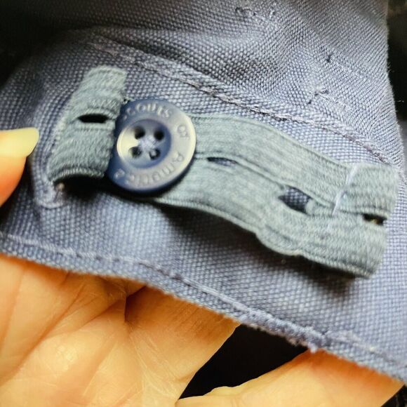 BSA Cub Scouts Switchback Shorts Youth 4 Navy Cargo Uniform Adjustable‎ *No Legs - Picture 6 of 6